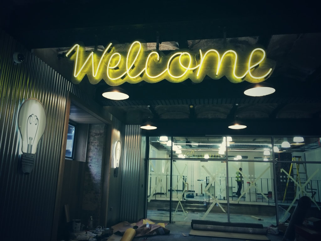 Welcome to Brew House, Bristol – Cabot Neon Signs